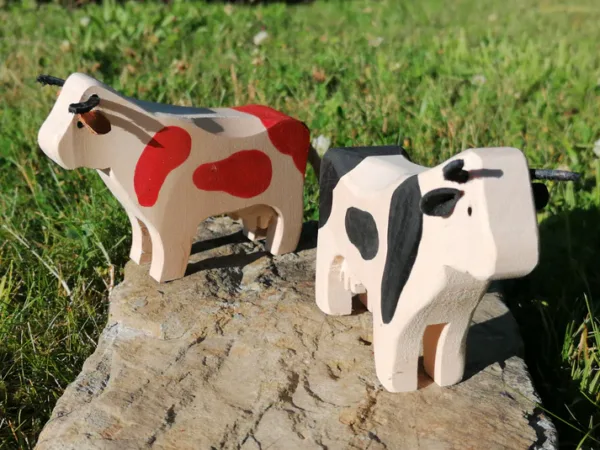 Ornamental Timber Cow